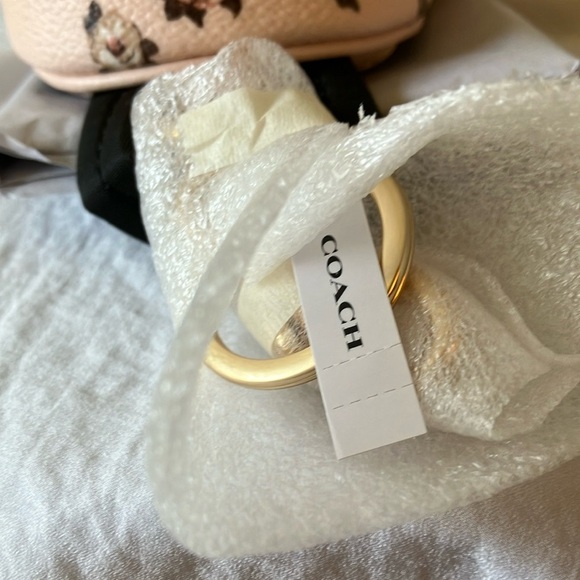 Coach: Rosette Mini Court Backpack Charm - Picture 11 of 14